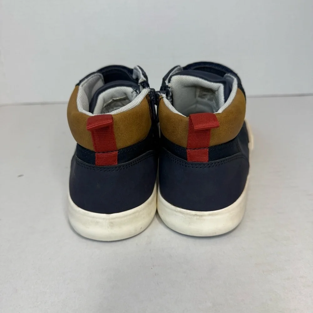 Cat & Jack Navy High-Top Sneakers (Size 5) - Picture 4 of 6